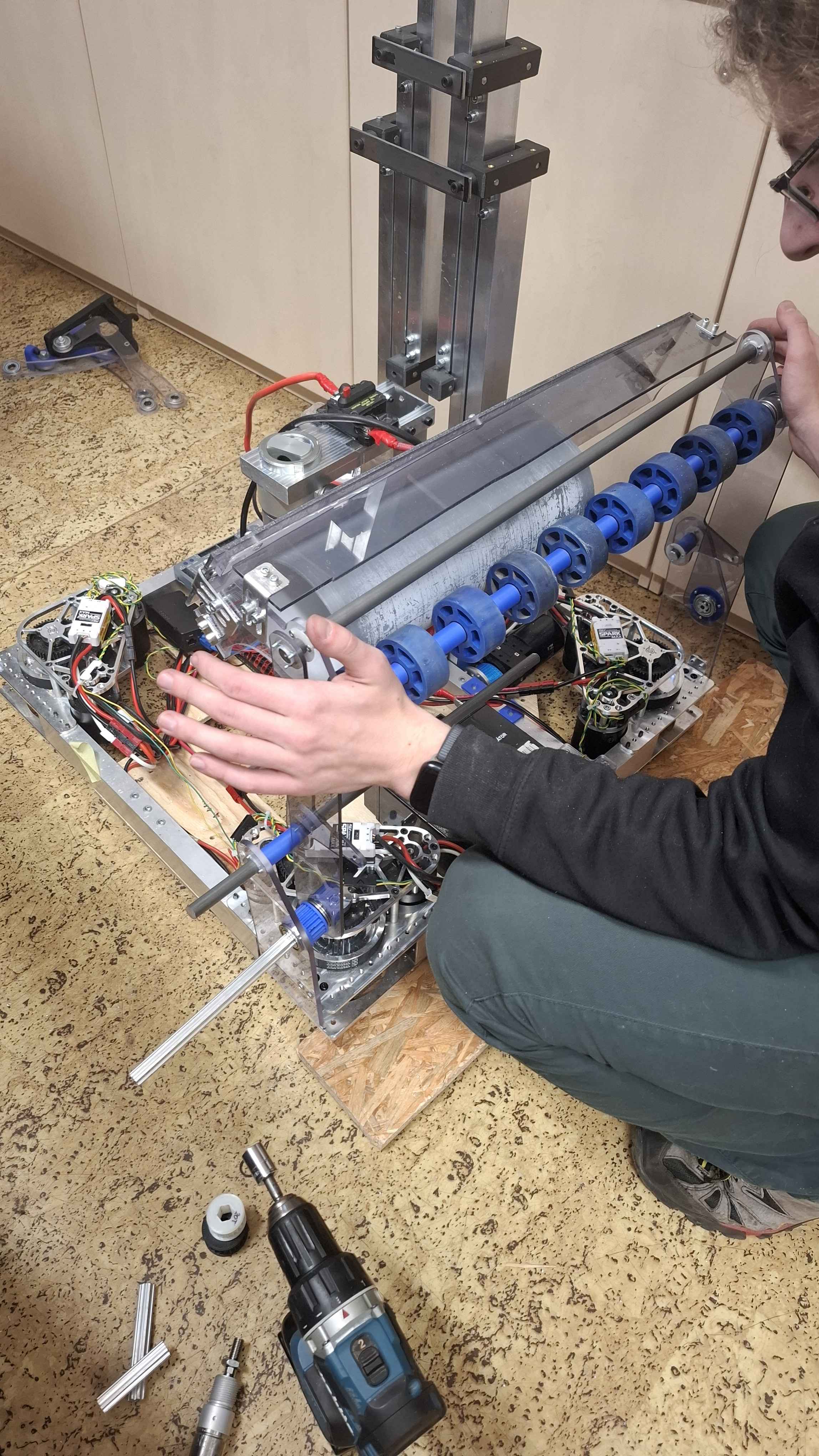 The last tests of the older model